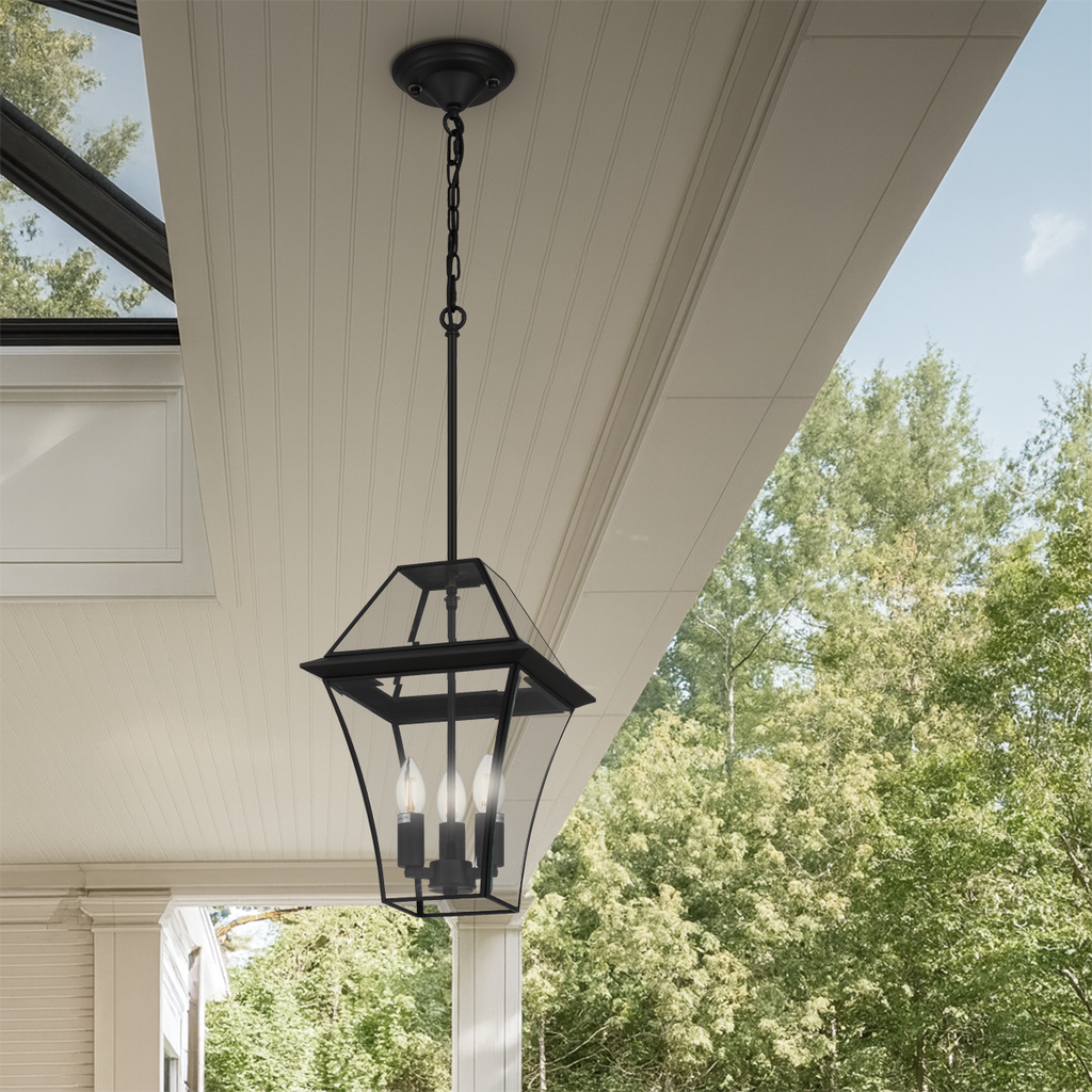 RYE 27CM Pendant Light Solid Brass Large - Black