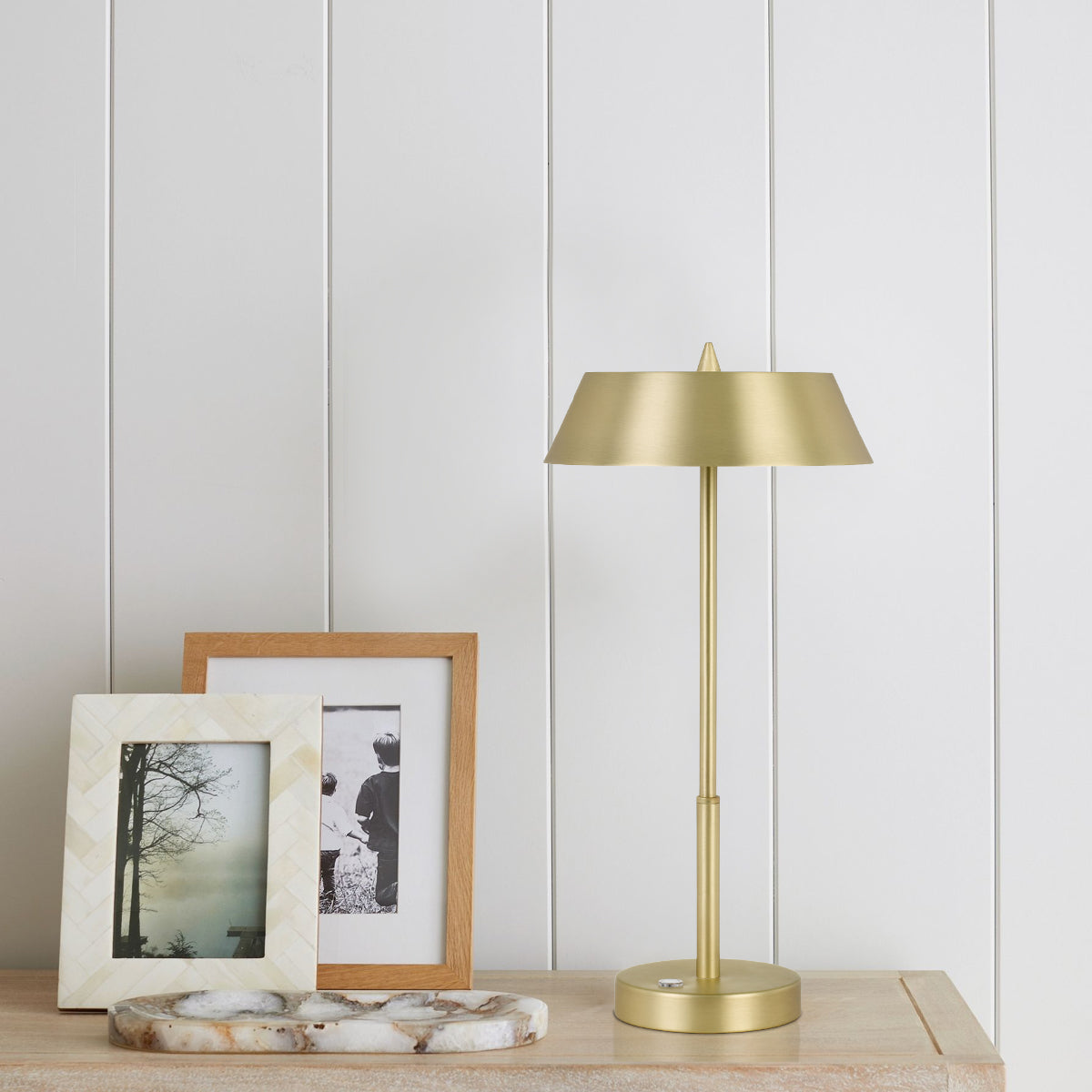 Allure 7w Led Touch Table Lamp- Brass