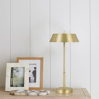 Allure 7w Led Touch Table Lamp- Brass