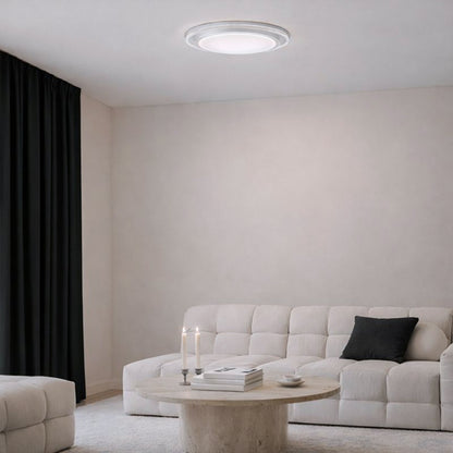 ALTEZ 50CM 48W 3CCT LED Oyster Ceiling Light - White