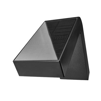 Black Danish Design Solar Wall Light With PIR Sesnsor- Alya Series