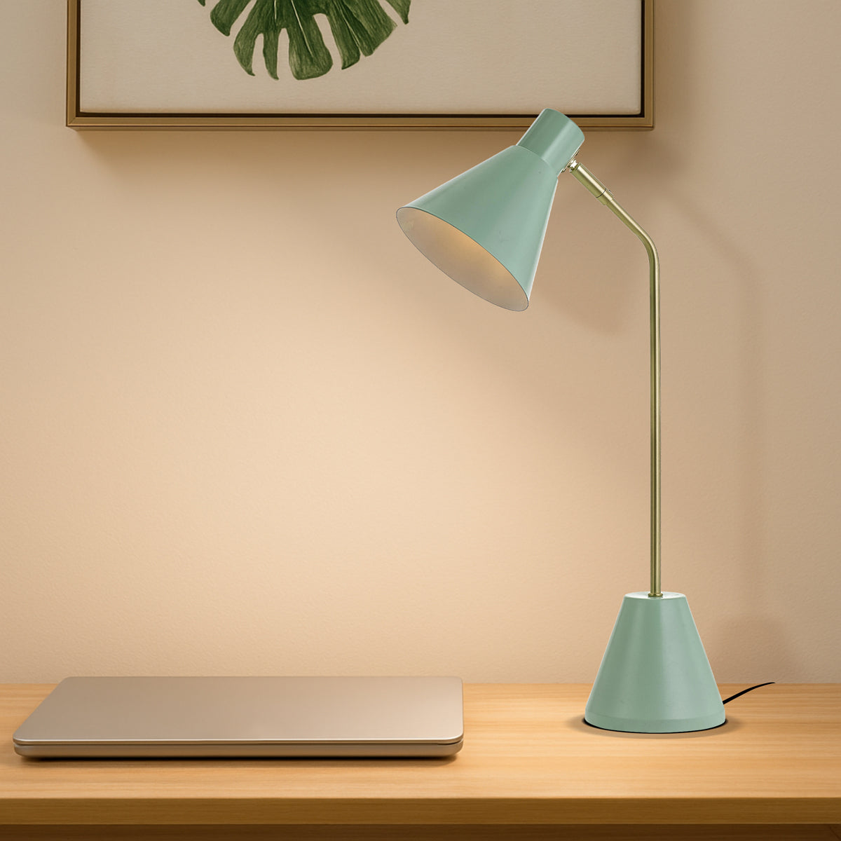Ambia Table Lamp- Green