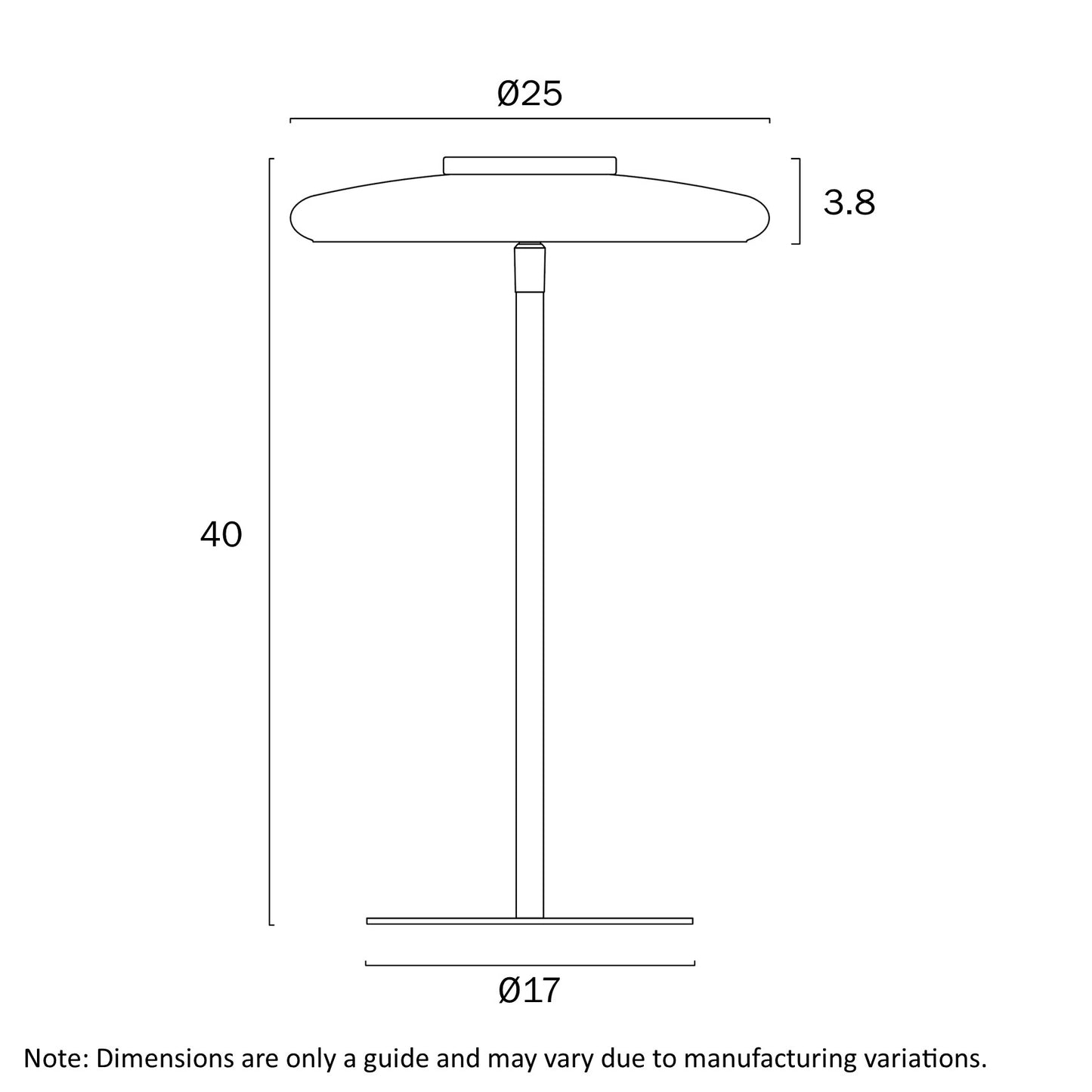 Amity Table Lamp- Opal