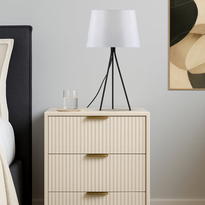 Anna Table Lamp- White