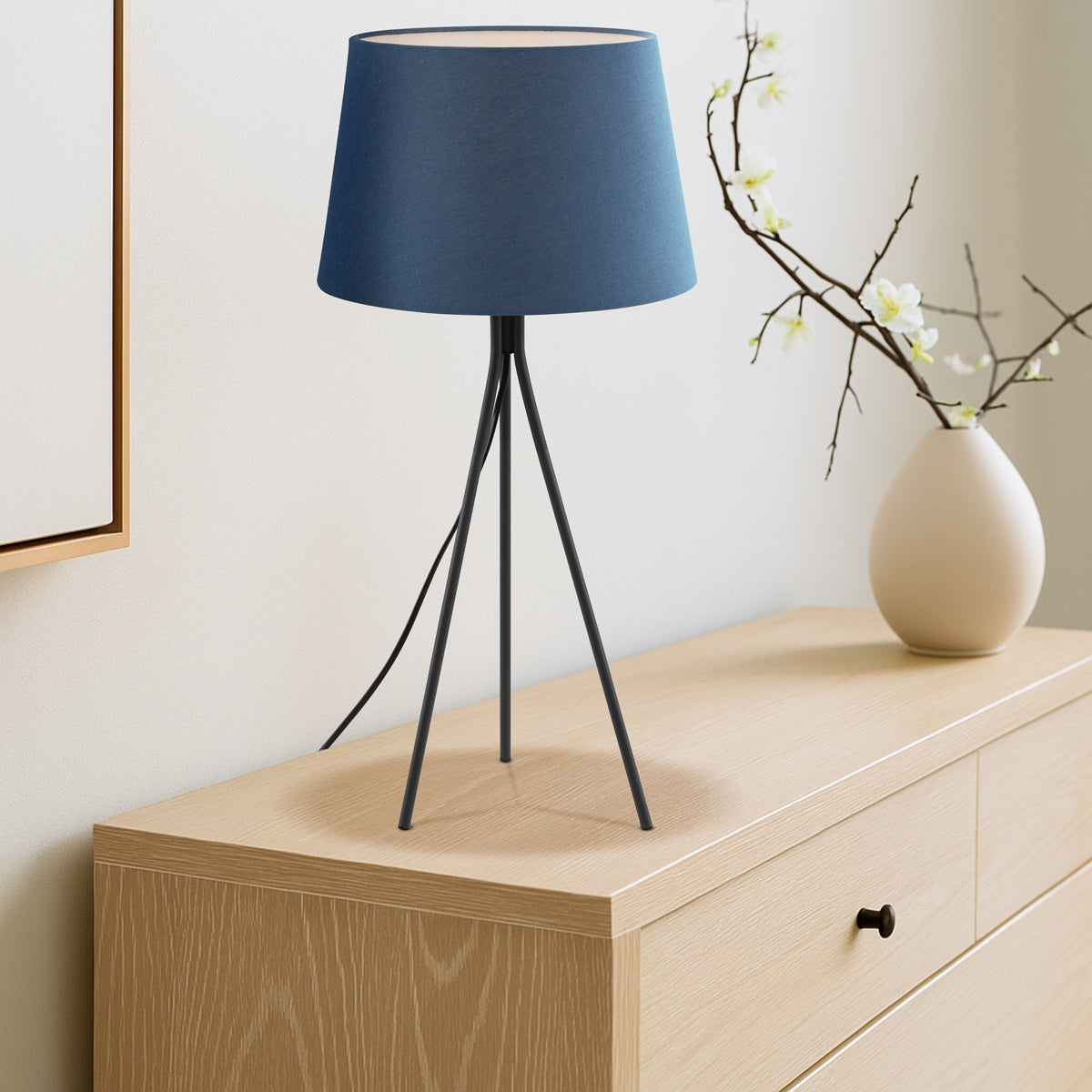 Anna Table Lamp- Blue