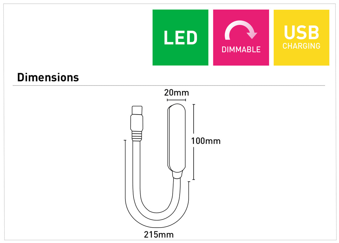 Slater LED USB Light