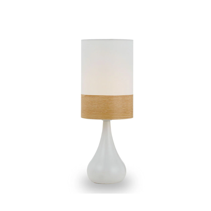 Akira Ceramic Table Lamp- Oak