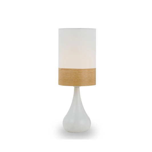 Akira Ceramic Table Lamp- Oak