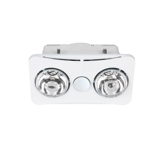 Ardene Duo 3-in-1 Bathroom Heater with Exhaust Fan and LED Light