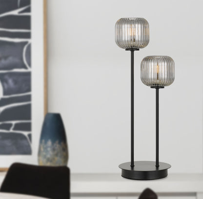 Bobo 2 Lights Table Lamp- Black
