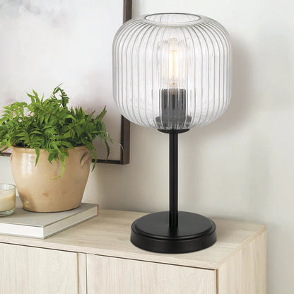 Bobo 2 Lights Table Lamp- Black