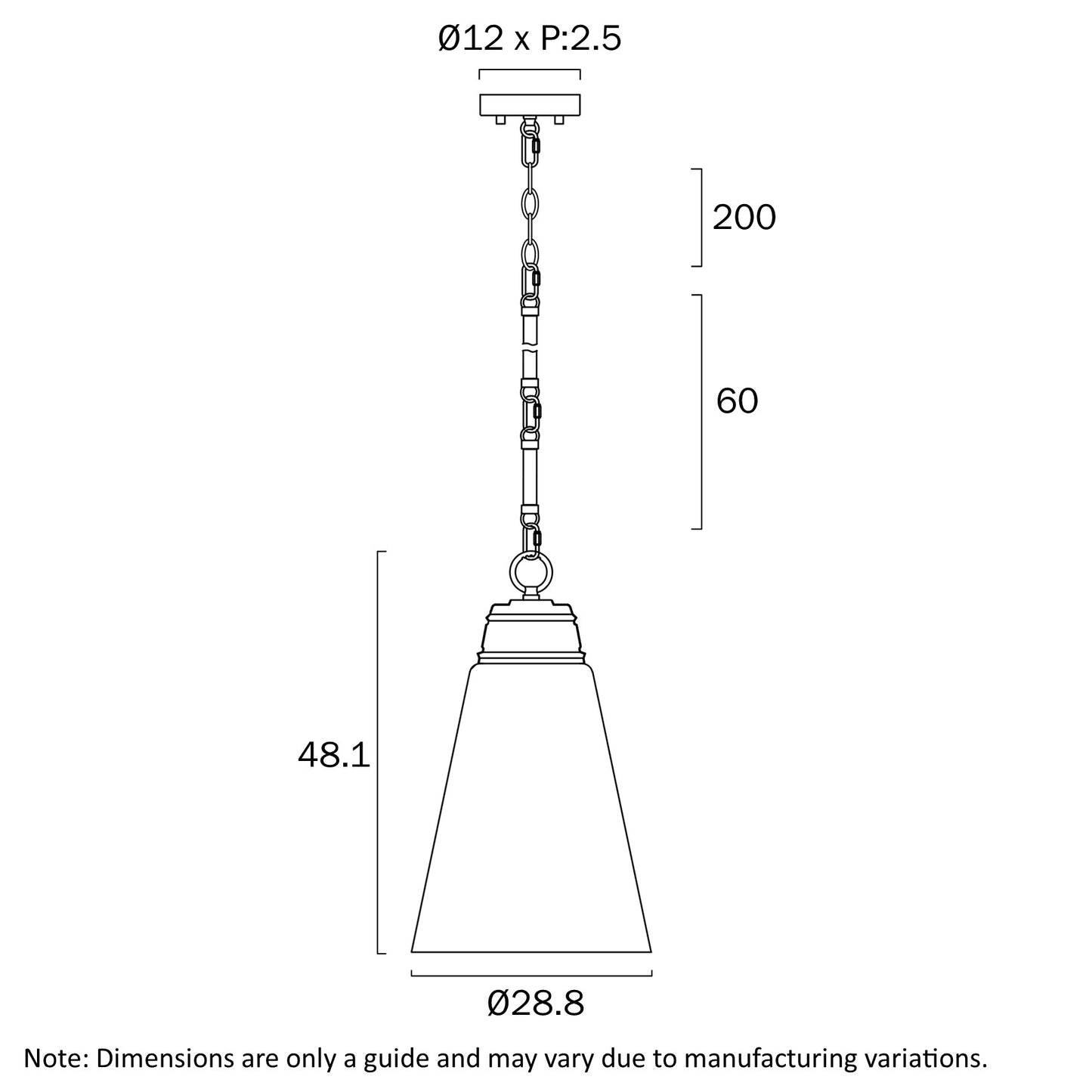 Brine 28 Pendant Light