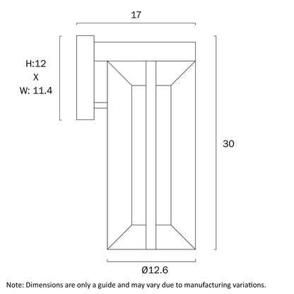 Brixon 30 Exterior Wall Lamp