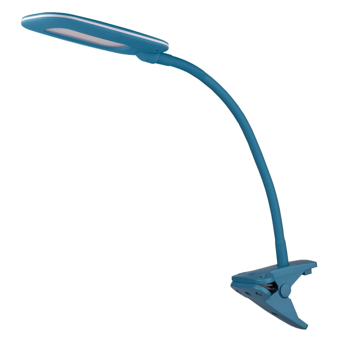 Bryce LED Clamp Table Lamp - Blue