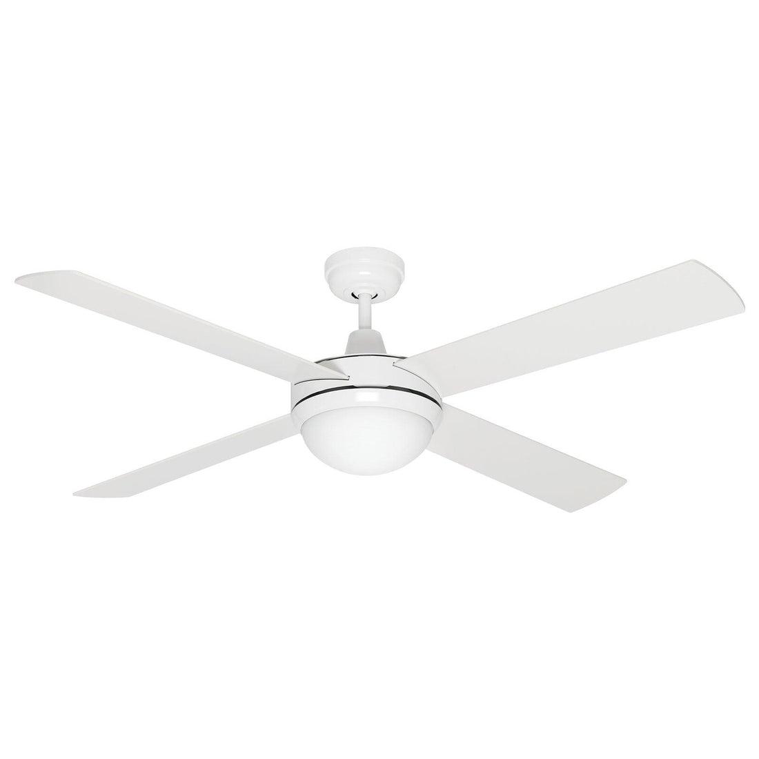 Caprice 132cm AC Ceiling Fan with Light - White