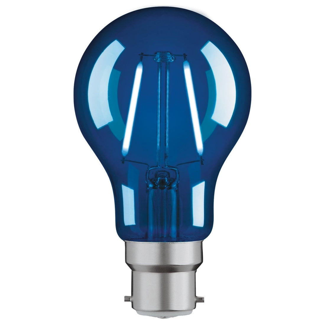 Classic A60 B22 Filament Globe - Blue