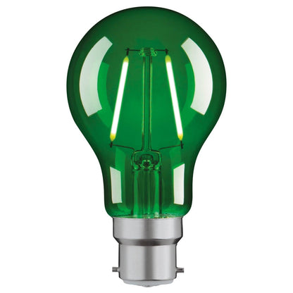 Classic A60 B22 Filament Globe - Green