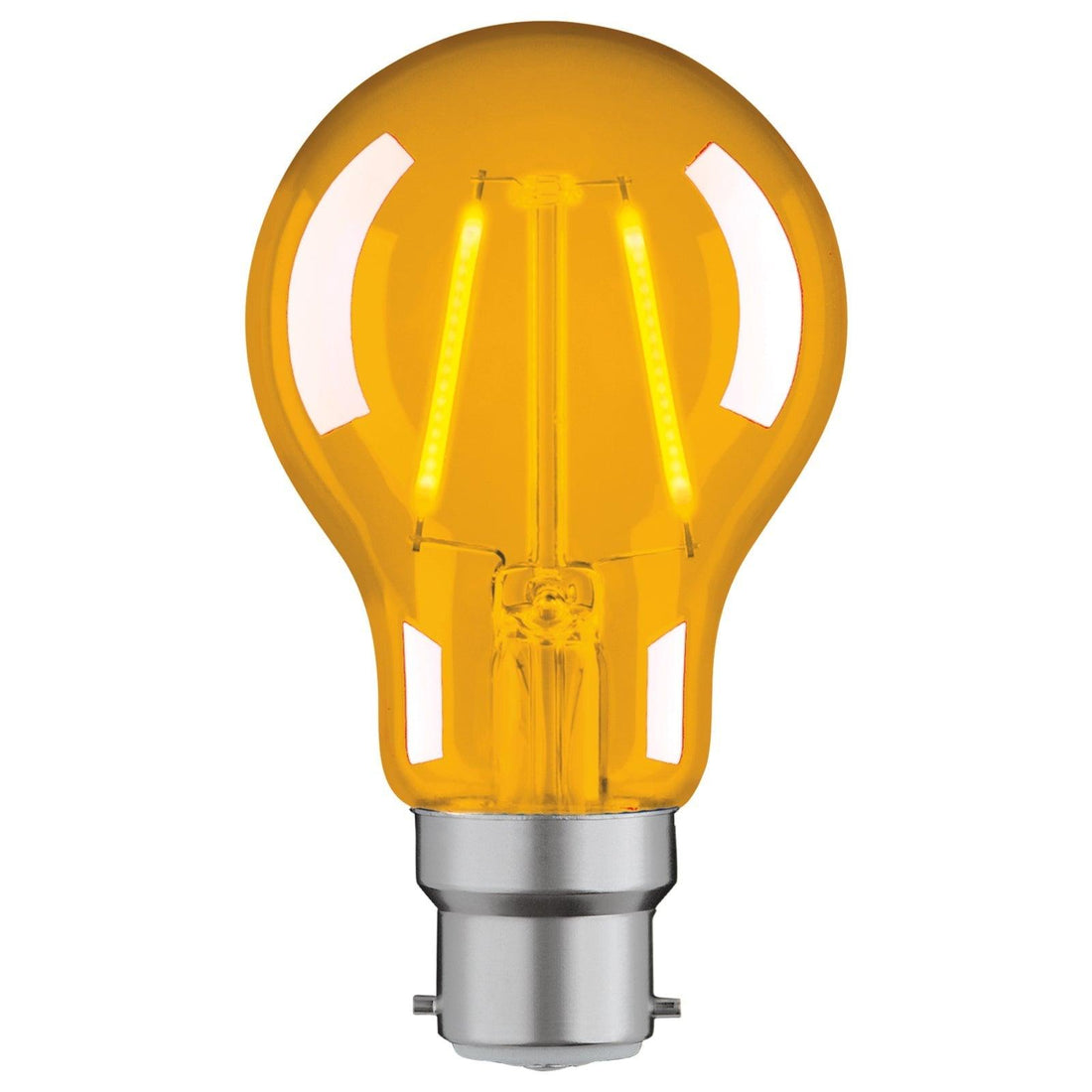 Classic A60 B22 Filament Globe - Yellow
