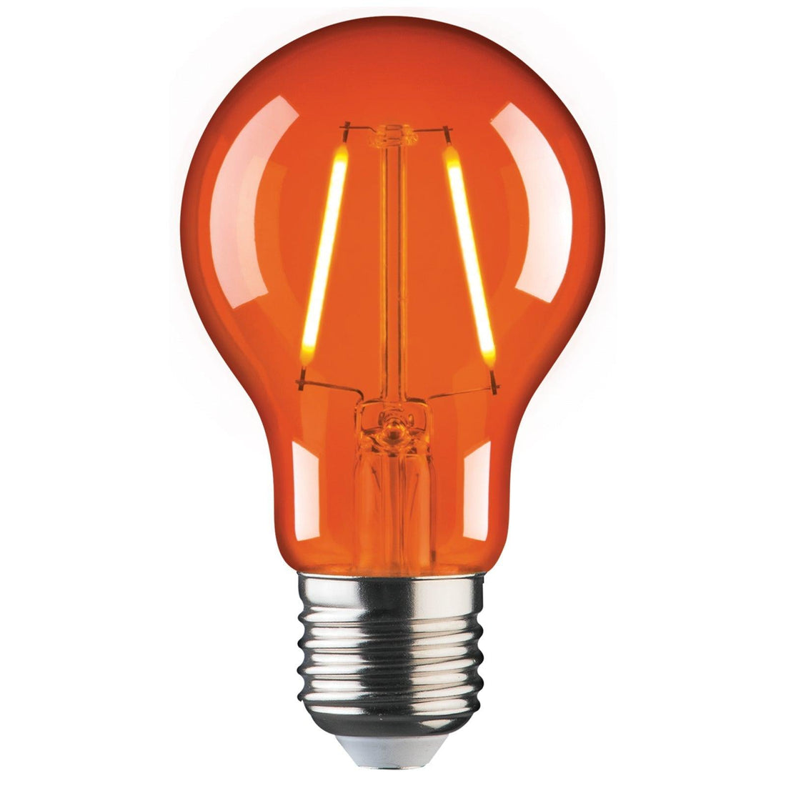 Classic A60 E27 Filament Globe - Orange