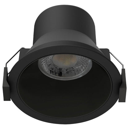 Cruz 8W LED CCT Anti-Glare Deep Recessed Downlight - Black