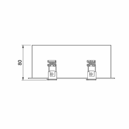 DD1810M-Black-20W Downlight