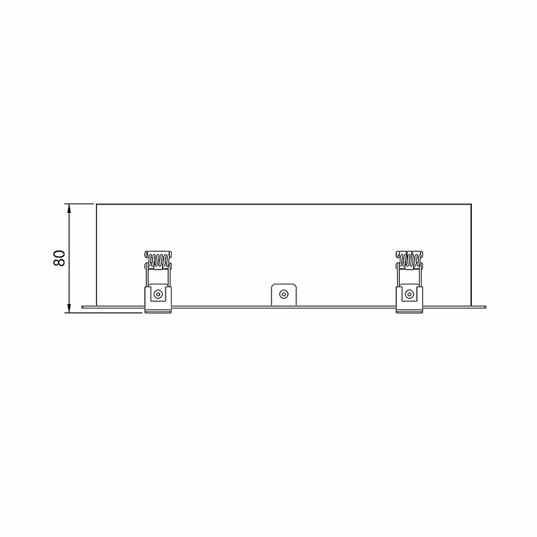 DD2810M-Black- 30W Downlight