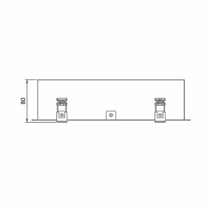 DD2810M-Black- 30W Downlight