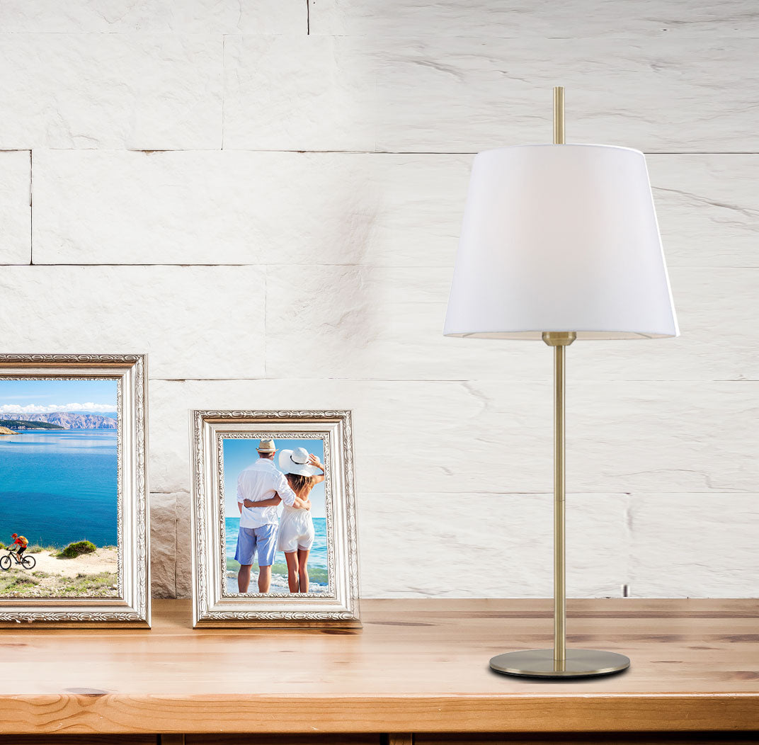 Dior Table Lamp- White