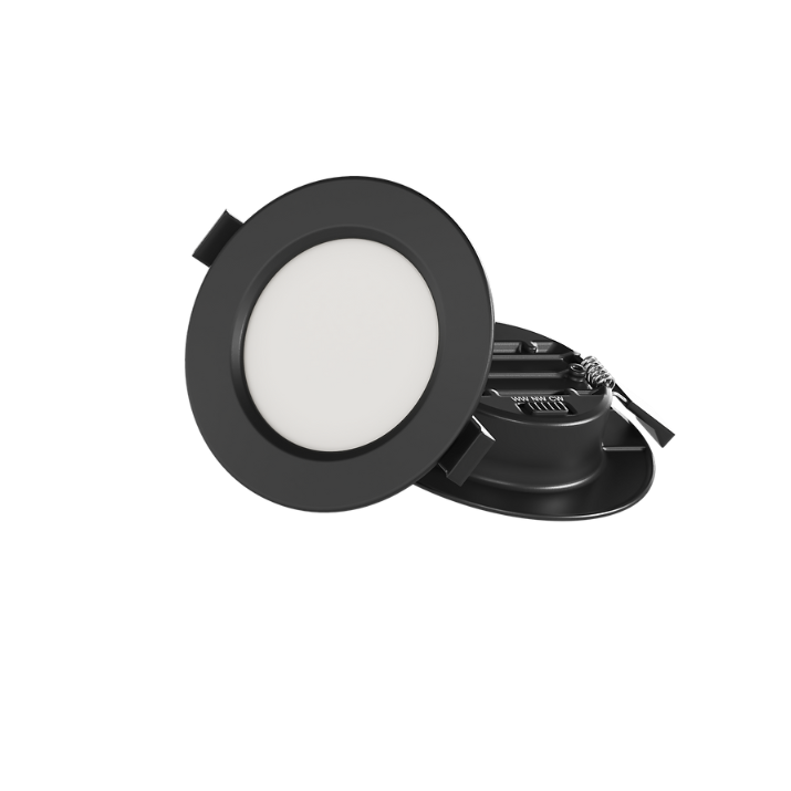 3A 10W DL106 IP54 Super Slim Downlight(High Lumens)- Black