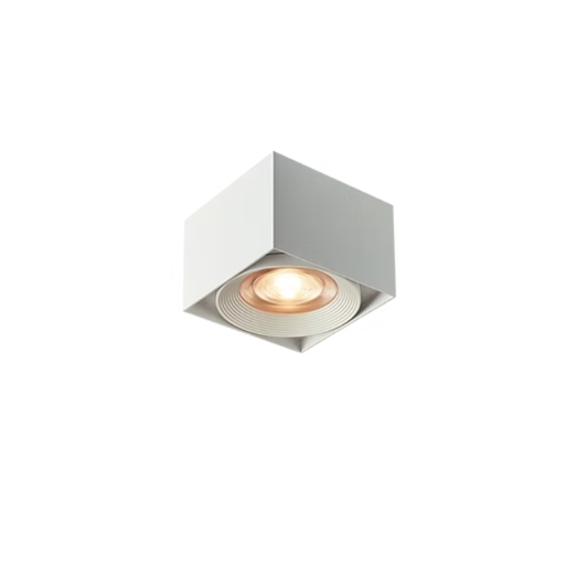 DL1541 10W Adjustable Square Surface Mounted LED Downlight- White