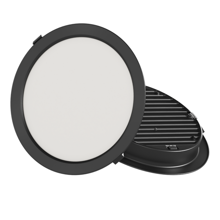 3A 50W DL5000 IP54 Super Slim Downlight(High Lumens)- Black