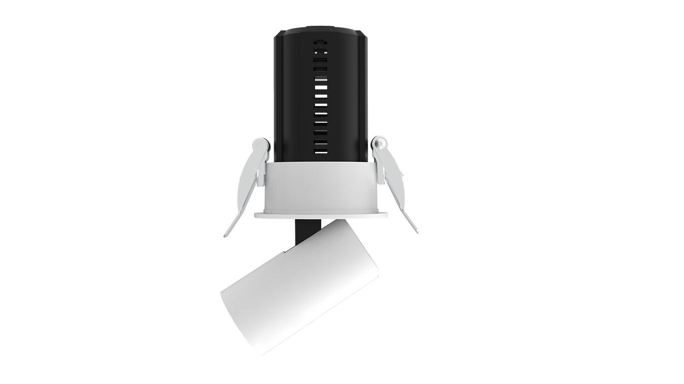 3A Retractable DLV324-White-7W Downlight