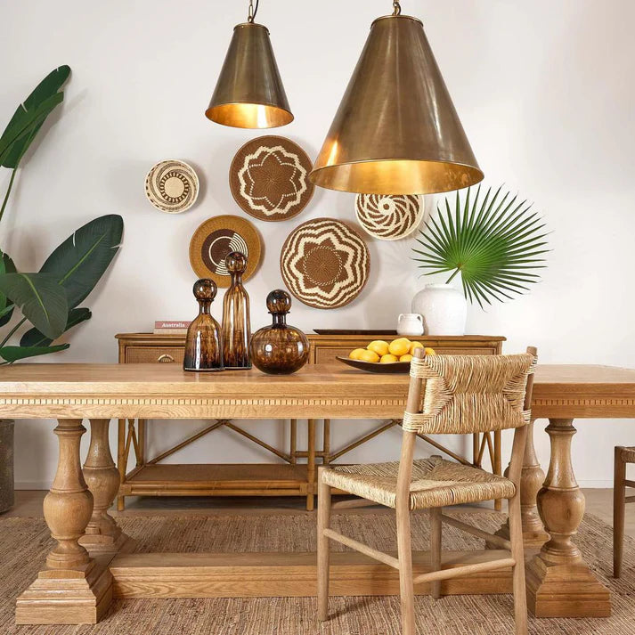 Monte Carlo Ceiling Pendant Large -Brass