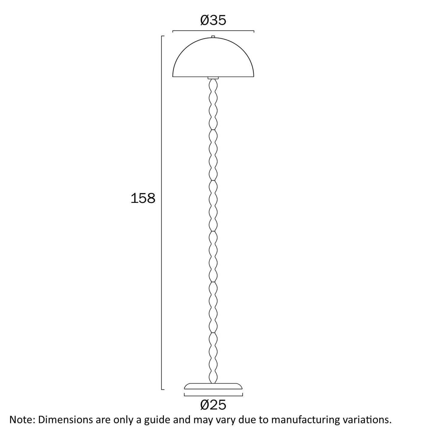 Estiq Floor Lamp - Red