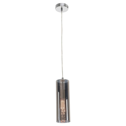 Eden 1Lt Light Pendant-Smoke