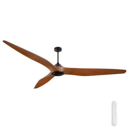 Century 254cm DC Ceiling Fan Kit with Remote - Dark Timber