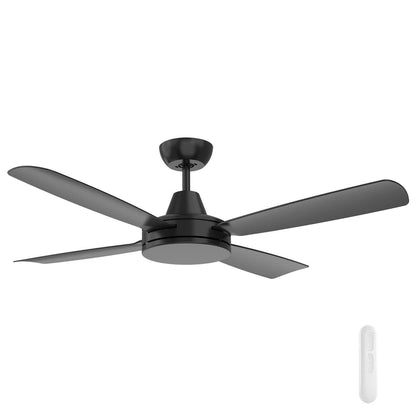 Nemoi Lite 122cm DC Ceiling Fan with Remote - Black