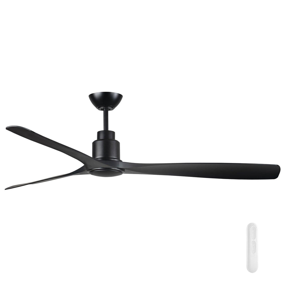 Iceman 152cm DC Ceiling Fan with Remote - Black