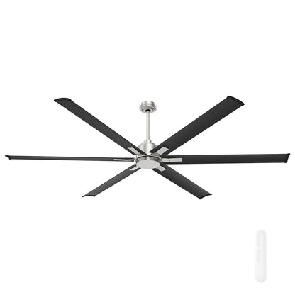Rhino II 210cm DC Ceiling Fan - Brushed Chrome