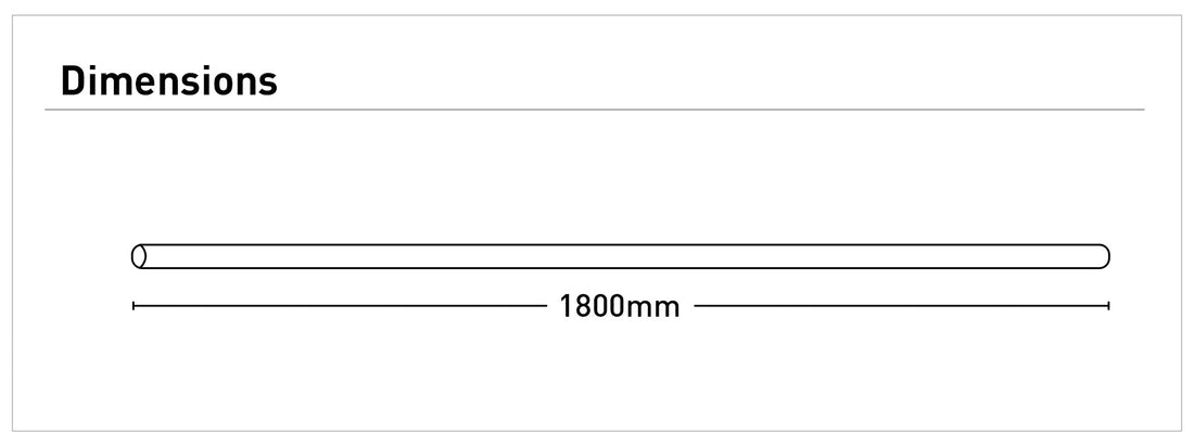 Downrod 1800mm for Rhino 6B 210cm DC Motor Ceiling Fan with Remote