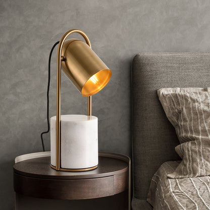 Fidel Table Lamp- White