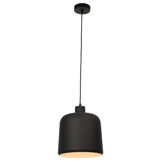 Felton 1Lt Light Small Pendant-Black