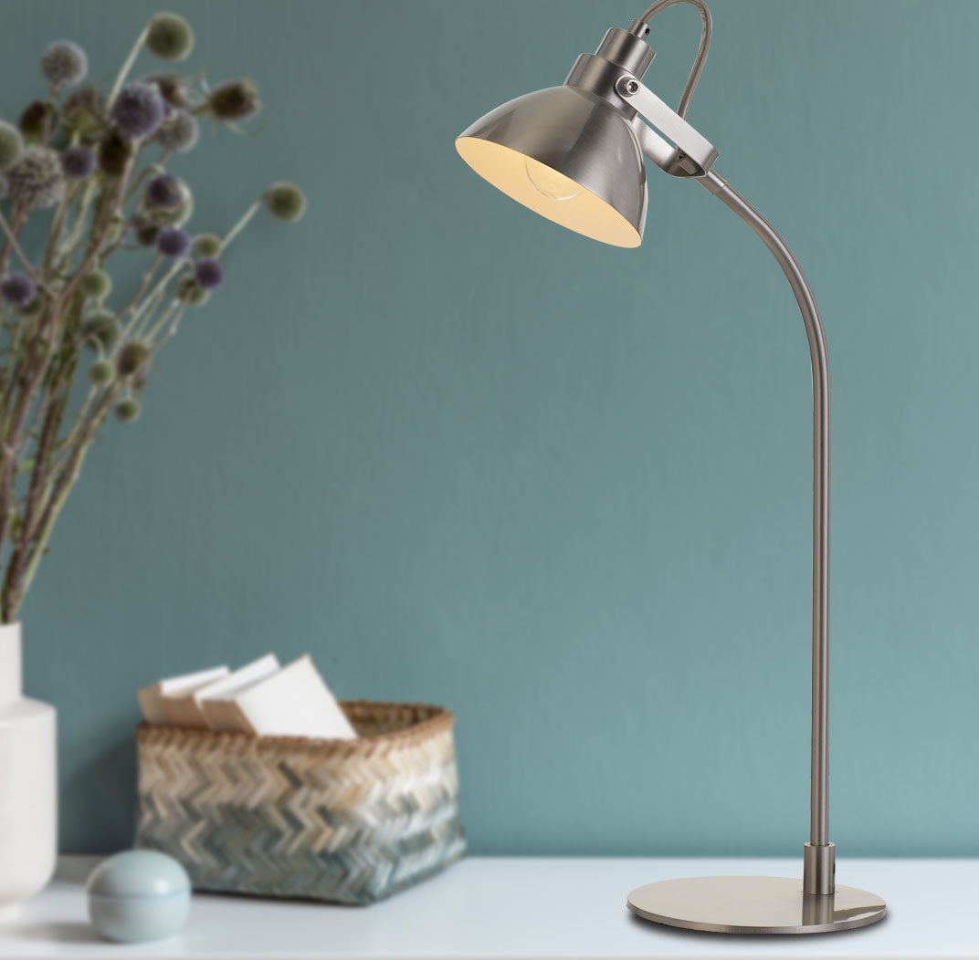 Gwen Table Lamp- Nickel
