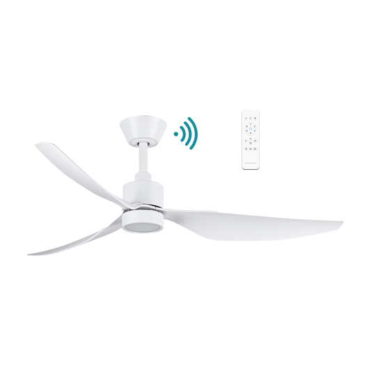 Genoa DC 50″ Smart Ceiling Fan With WIFI Remote Control + LED light- White