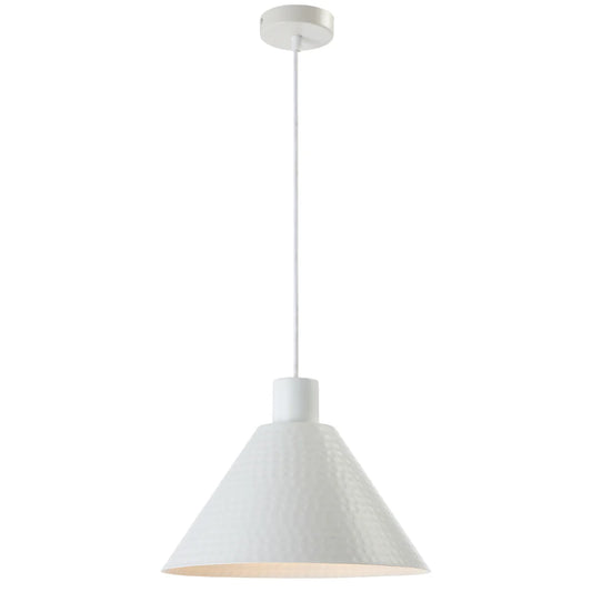 Kestra 32cm Pendant-White