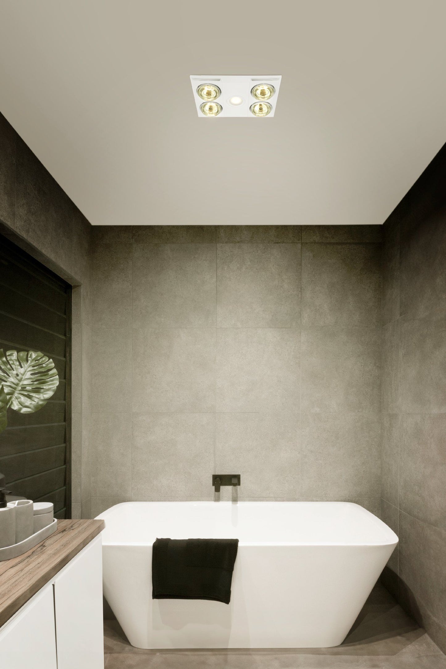 Heatflow 3 in 1 Bathroom Heater- White