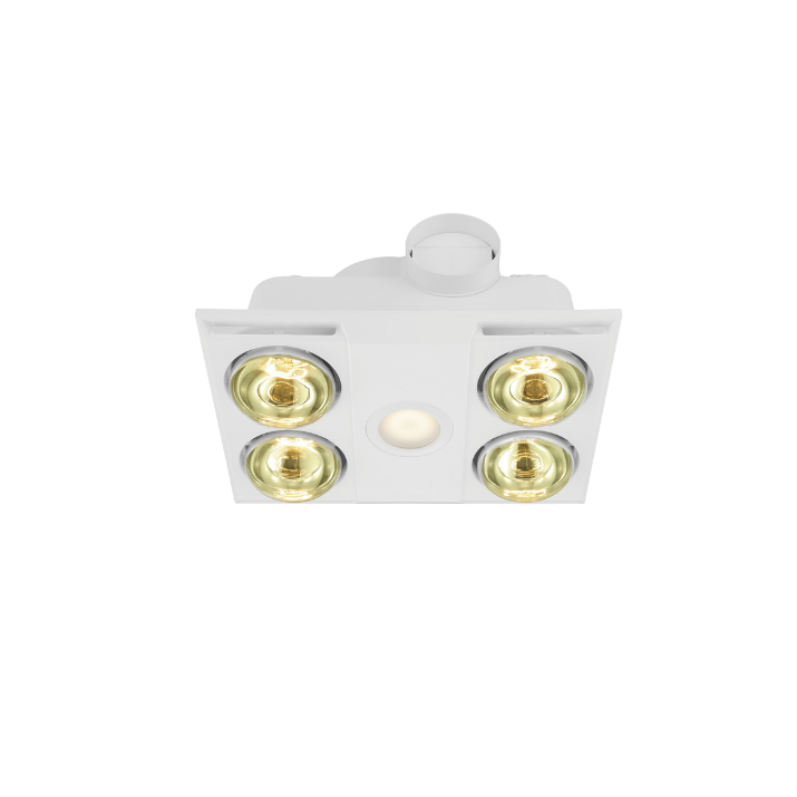 Heatflow 3 in 1 Bathroom Heater- White