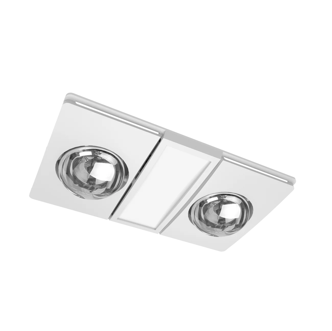 Modura AllLux2- 3 in 1 Bathroom Heater Exhaust Fan and Light 12W Tricolour- White