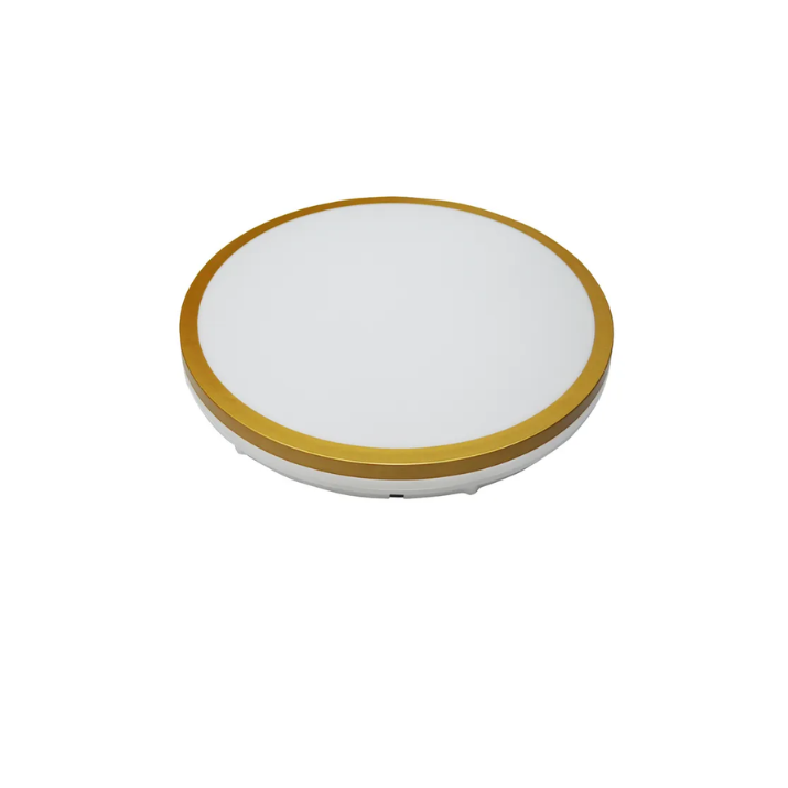 Hector-280 IP65 LED Ceiling Light - Gold