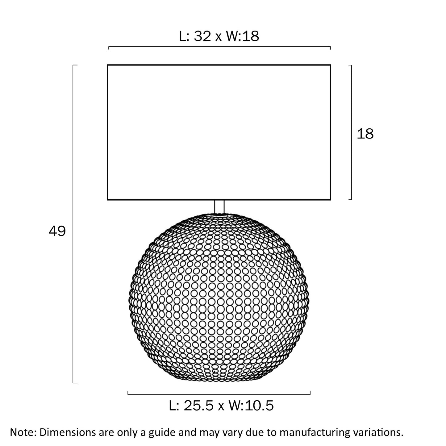 Icaria Ceramic Table Lamp